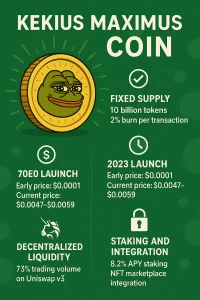 Kekius Maximus Coin | Guide, Features and Details